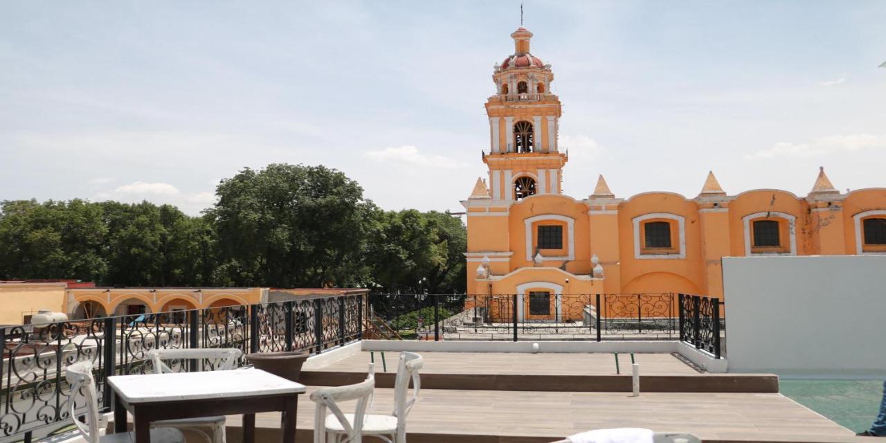 Hotel Mansion Azul Cholula Esterno foto